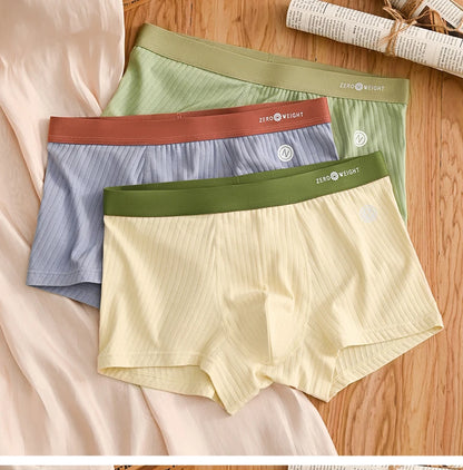 1 Pcs Underwear Men's Boxer Shorts Sexy Panties Cotton Boxers Man Underpants Male Shorts Homme U Convex Lingerie Free Shipping