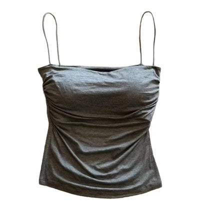 Brassière camisole sans coutures avec coussinet
