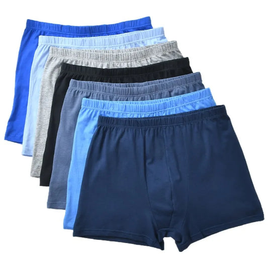 Boxer homme coton 100% grande taille taille haute loose 8XL-10XL