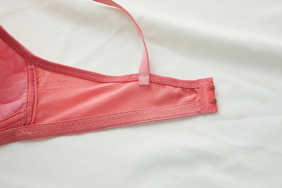 Soutien-gorge sport femme sans armature — 2 rangées de boutons couleur unie