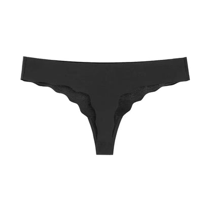 Tanga ice silk seamless V-waist — S-XL