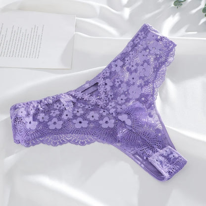 Culotte Dentelle G-String Sexy - Taille Basse - Nos Petits KIFF