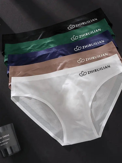 Slip homme ice silk — Taille basse ultra-fin sans coutures