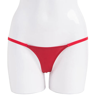Tanga soie de lait — Coton taille basse stretch