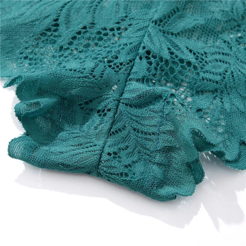 Lot 6 Culottes Dentelle Taille Haute FINETOO - Brésiliennes S-XL - Nos Petits KIFF