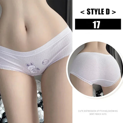 Culotte Femme Style Kawaii Anime - Sans Coutures Coton Stretch - Nos Petits KIFF