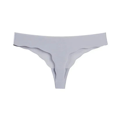 Tanga ice silk seamless V-waist — S-XL