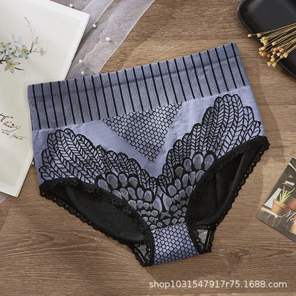 Culotte gainante femme — Taille haute sans coutures push-up fessier