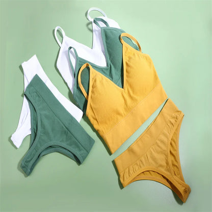 Ensemble Brassiere & Culotte Sport Seamless - 2 Pièces M-L - Nos Petits KIFF
