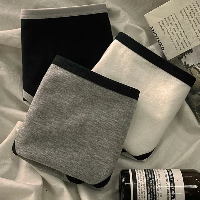 Culotte femme coton style japonais — Taille mi-haute sans coutures respirante