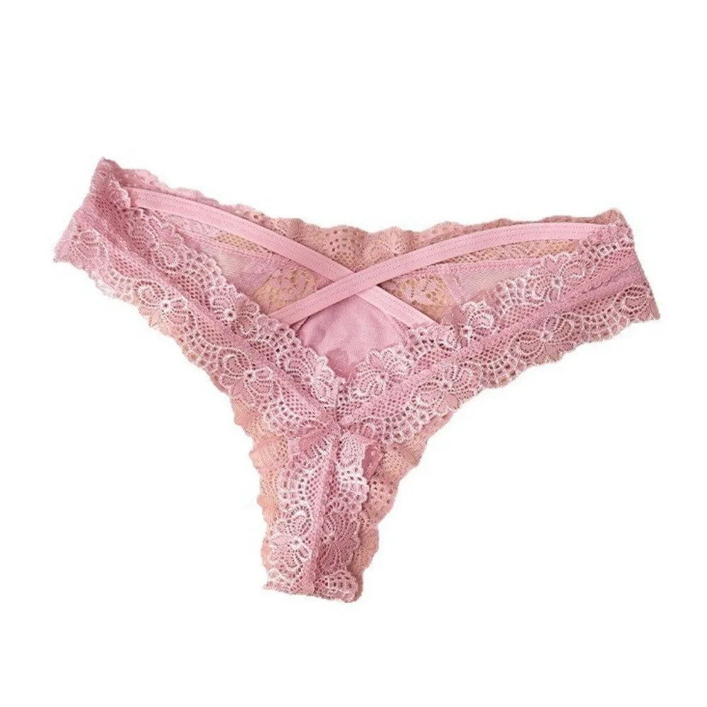 Culotte Seamless Taille Basse - Dentelle Ajournée - Nos Petits KIFF