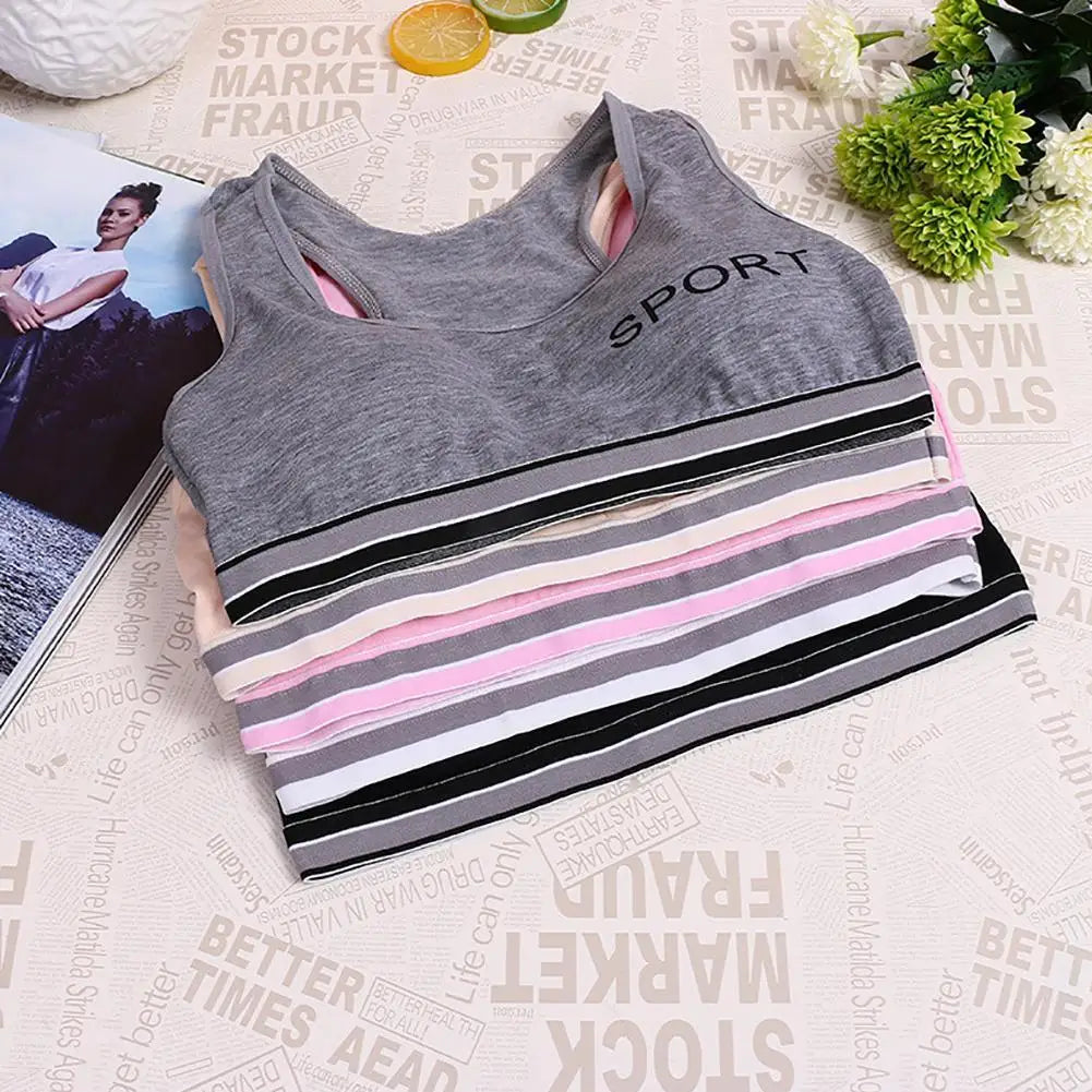 Brassière sport femme — Push-up respirant yoga & fitness