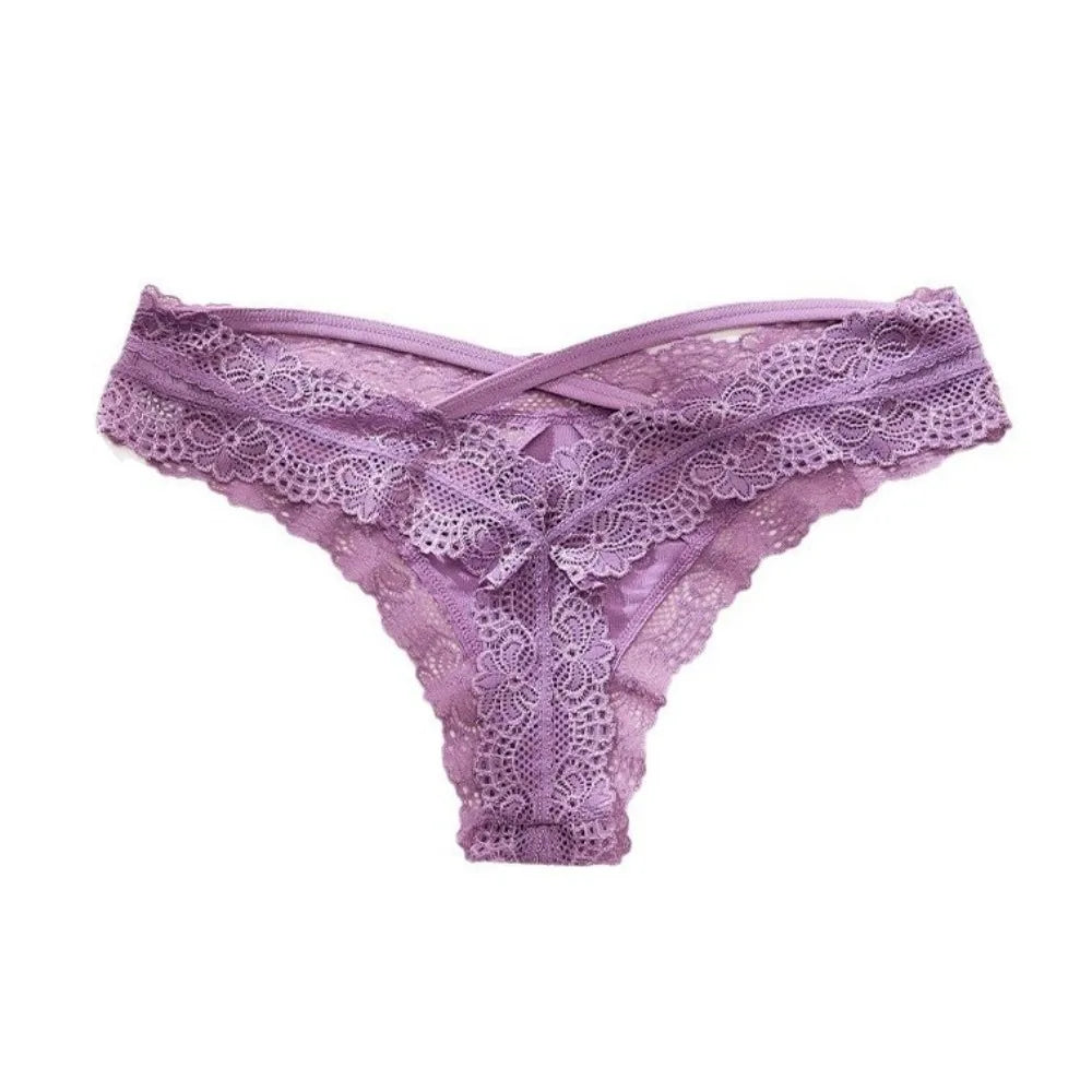 Culotte Seamless Taille Basse - Dentelle Ajournée - Nos Petits KIFF
