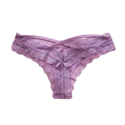 Culotte Seamless Taille Basse - Dentelle Ajournée - Nos Petits KIFF