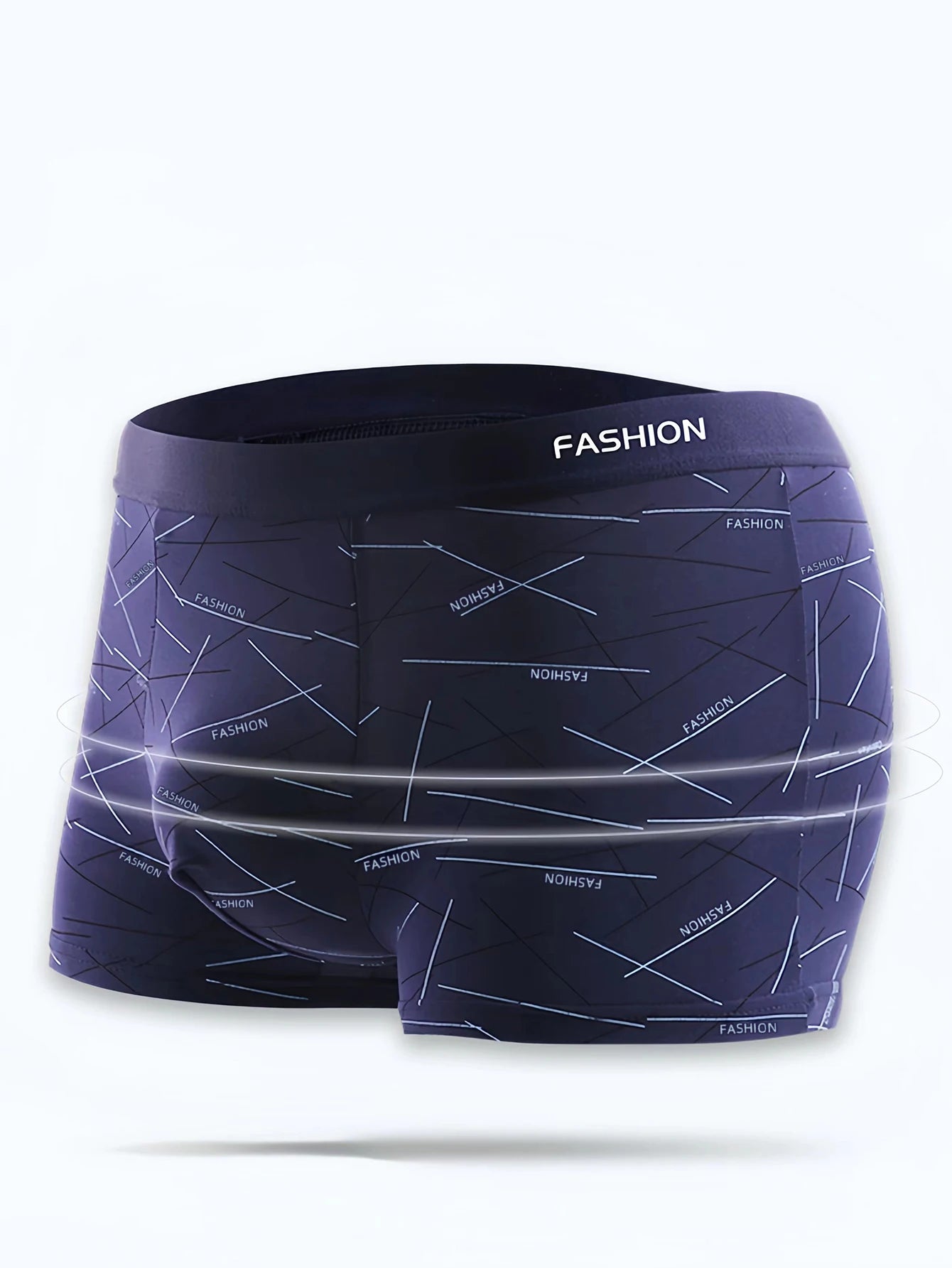 Lot 4 Boxers Rayés Sport - Respirants & Confortables S-XXL - Nos Petits KIFF