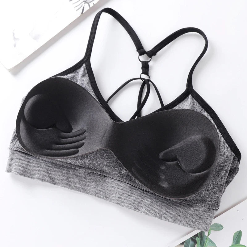 Ensemble sport femme — Brassière sans armature et culotte sans coutures