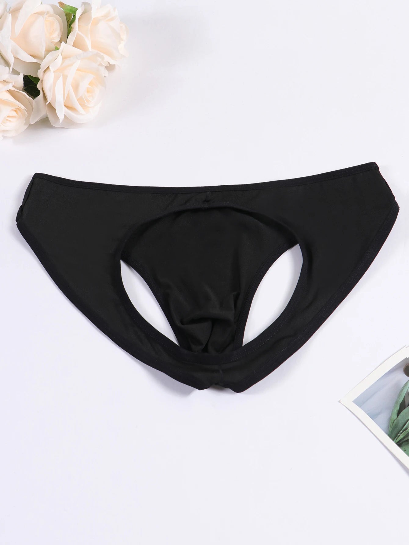 Slip Homme Imprimé Nœuds Ajourné - Poche Bombante M-XL - Nos Petits KIFF