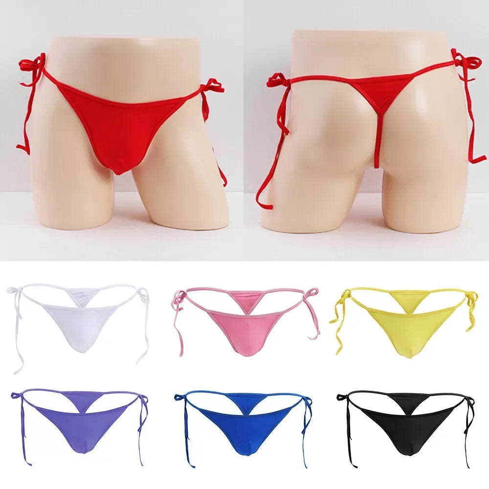 Tanga homme ice silk G-string — M-XL