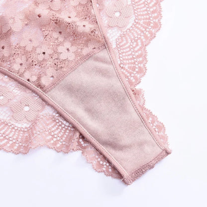 Culotte Dentelle G-String Sexy - Taille Basse - Nos Petits KIFF