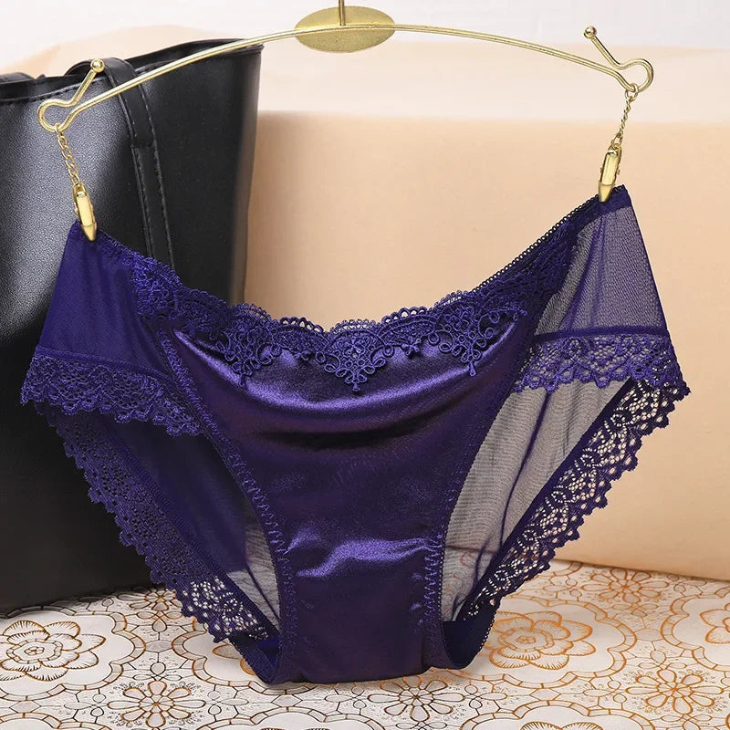 Culotte sexy seamless dentelle ultra-fine creuse S-XL