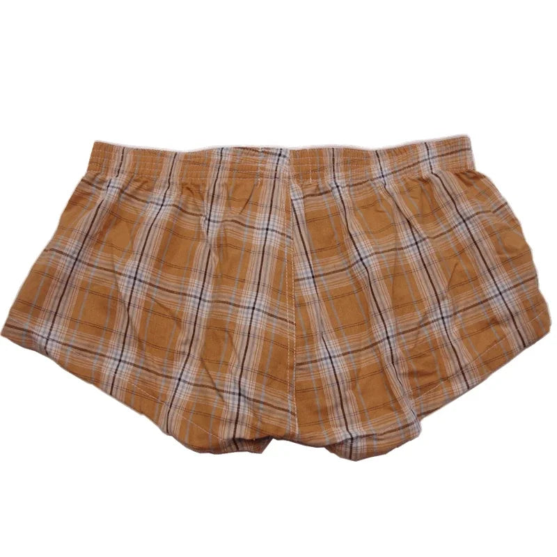 Boxer Coton Carreaux U-Convex - Ample & Respirant M-XL - Nos Petits KIFF