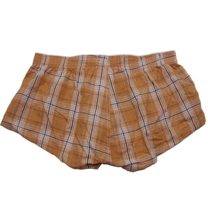 Boxer Coton Carreaux U-Convex - Ample & Respirant M-XL - Nos Petits KIFF