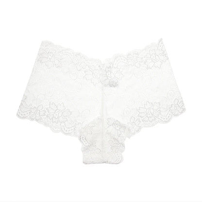 BZEL 3PCS/Set Women's Panties Floral Lace Women's Boxers Sexy Lingerie Femme Hollow Out Charming Boyshorts Fashion Cozy Underpants