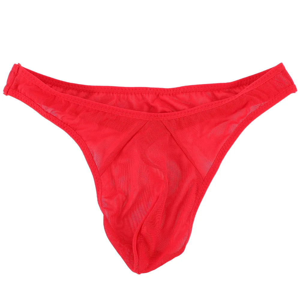 Thong homme résille transparent ultra-fin — Taille basse taille unique