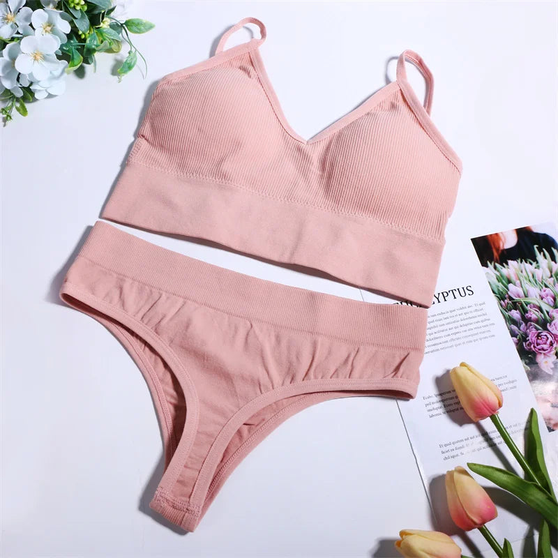 Ensemble Brassiere & Culotte Sport Seamless - 2 Pièces M-L - Nos Petits KIFF