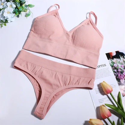 Ensemble Brassiere & Culotte Sport Seamless - 2 Pièces M-L - Nos Petits KIFF