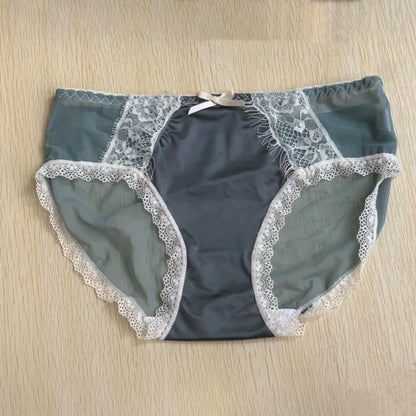 Culotte Femme Dentelle Sexy Sans Coutures - Entrejambe Coton - Nos Petits KIFF