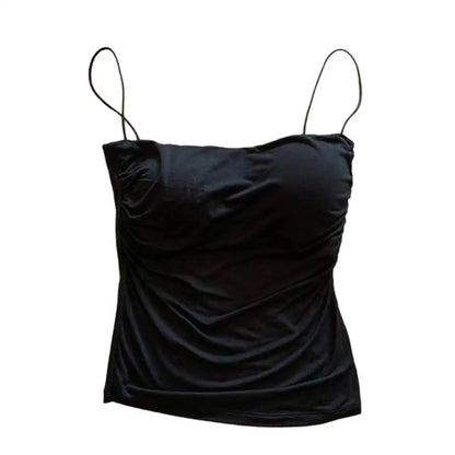Brassière camisole sans coutures avec coussinet