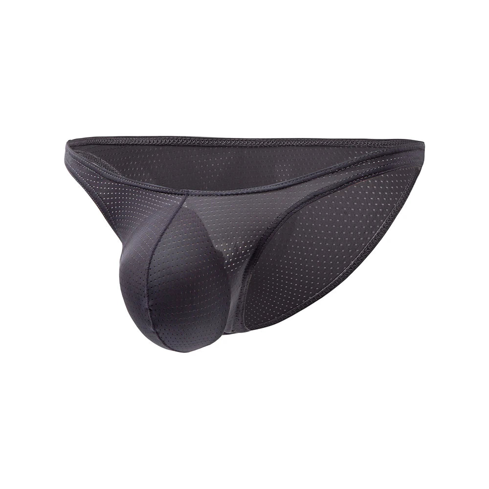Bikini de bain homme G-string mesh nylon taille basse — M-XL