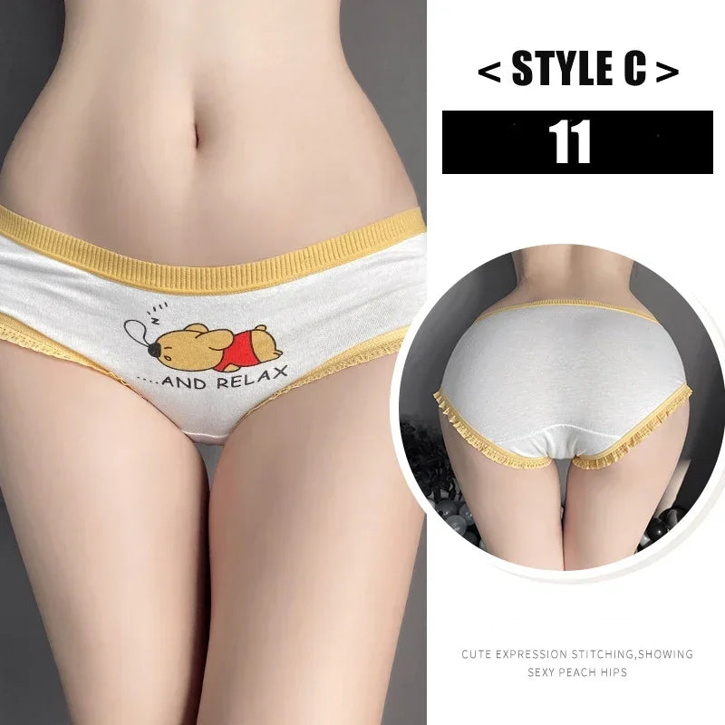 Culotte Femme Style Kawaii Anime - Sans Coutures Coton Stretch - Nos Petits KIFF