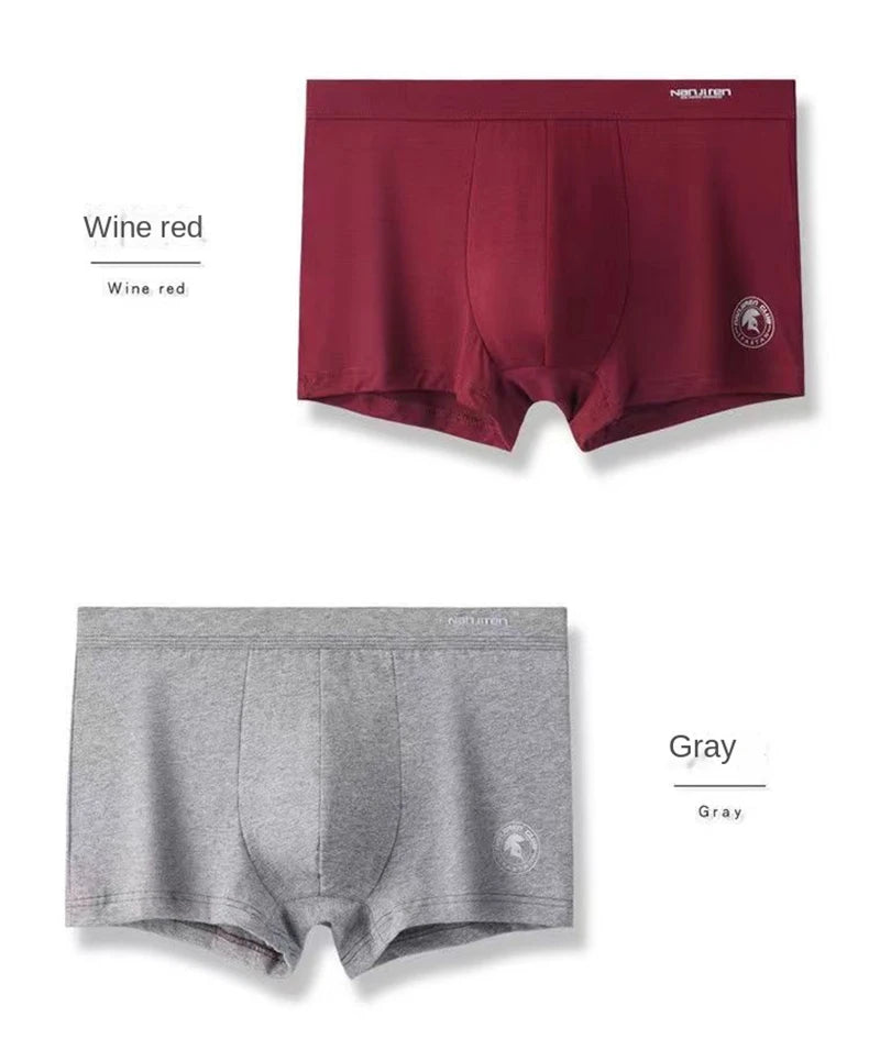 Lot 4 Boxers Coton Imprimés U-Convex - Grande Taille L-6XL - Nos Petits KIFF