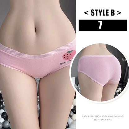 Culotte Femme Style Kawaii Anime - Sans Coutures Coton Stretch - Nos Petits KIFF