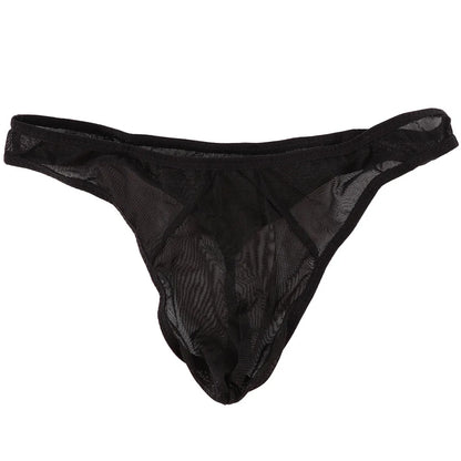 Thong homme résille transparent ultra-fin — Taille basse taille unique