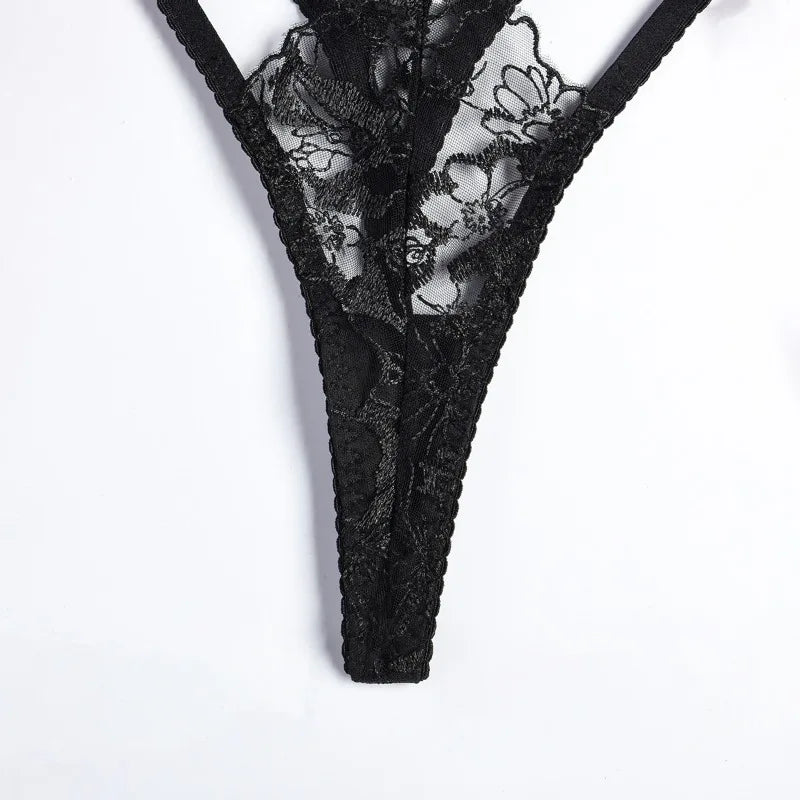 Panties and Bra Set Micro Threads Sexy Woman Lingerie Femme Sexys Women's Underwear Sets Sexy Lingerie Women's Bodysuits Briefs