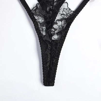 Panties and Bra Set Micro Threads Sexy Woman Lingerie Femme Sexys Women's Underwear Sets Sexy Lingerie Women's Bodysuits Briefs