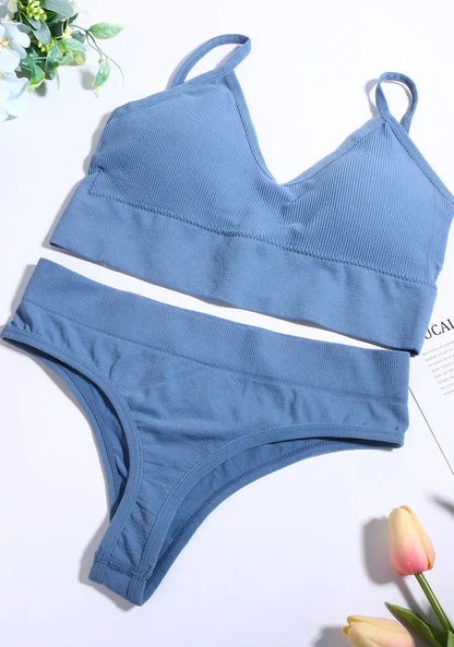 Ensemble Brassiere & Culotte Sport Seamless - 2 Pièces M-L - Nos Petits KIFF