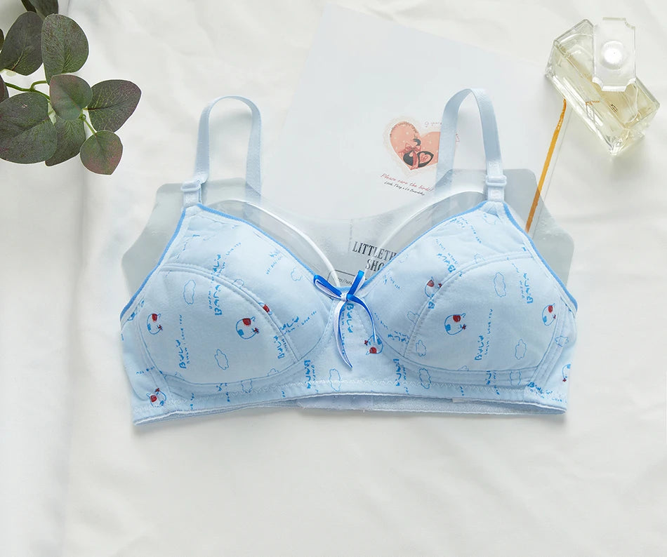 Soutien-gorge sport femme sans armature — 2 rangées de boutons couleur unie