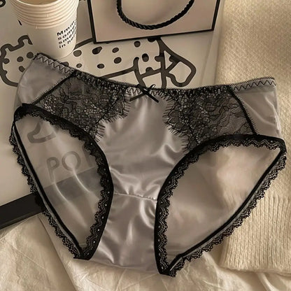Culotte Femme Dentelle Sexy Sans Coutures - Entrejambe Coton - Nos Petits KIFF