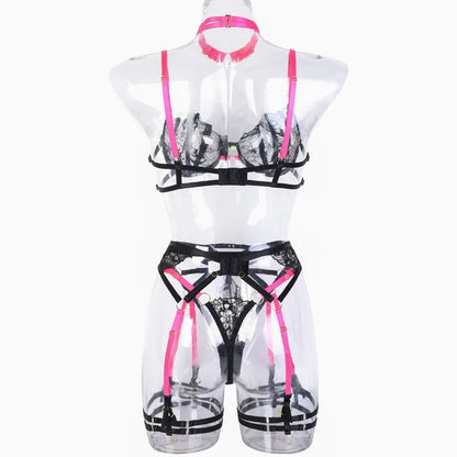 Panties and Bra Set Micro Threads Sexy Woman Lingerie Femme Sexys Women's Underwear Sets Sexy Lingerie Women's Bodysuits Briefs