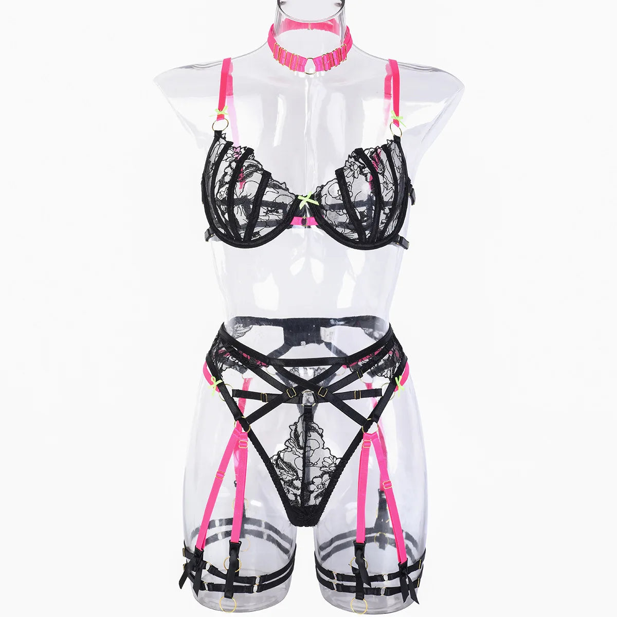 Panties and Bra Set Micro Threads Sexy Woman Lingerie Femme Sexys Women's Underwear Sets Sexy Lingerie Women's Bodysuits Briefs