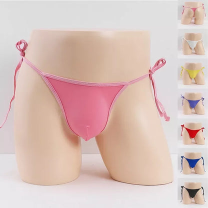 Tanga homme ice silk G-string — M-XL