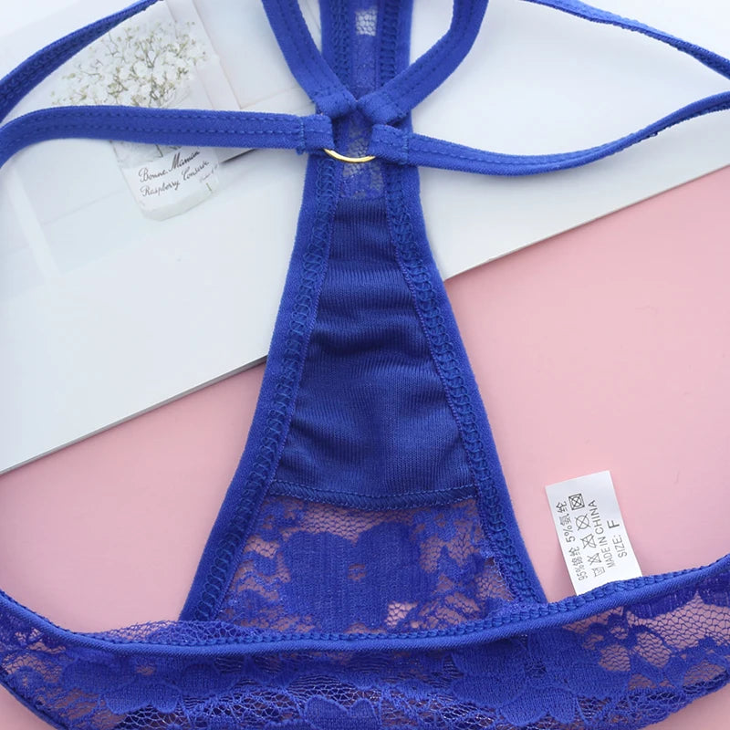 Tanga femme dentelle G-string — Taille basse sexy sans coutures