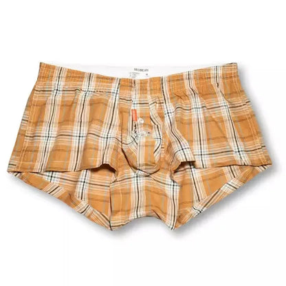 Boxer Coton Carreaux U-Convex - Ample & Respirant M-XL - Nos Petits KIFF