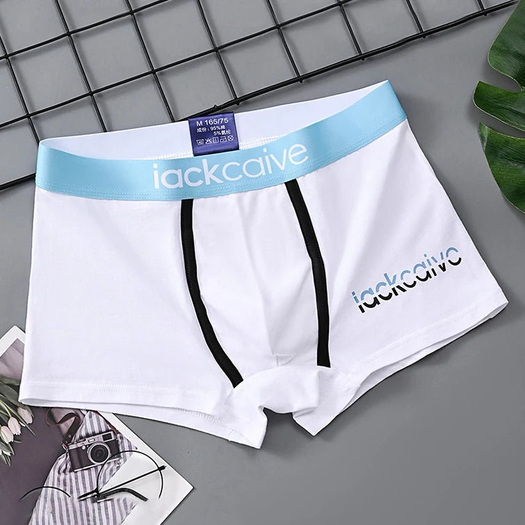 1 Pcs Underwear Men's Boxer Shorts Sexy Panties Cotton Boxers Man Underpants Male Shorts Homme U Convex Lingerie Wholesale Lots