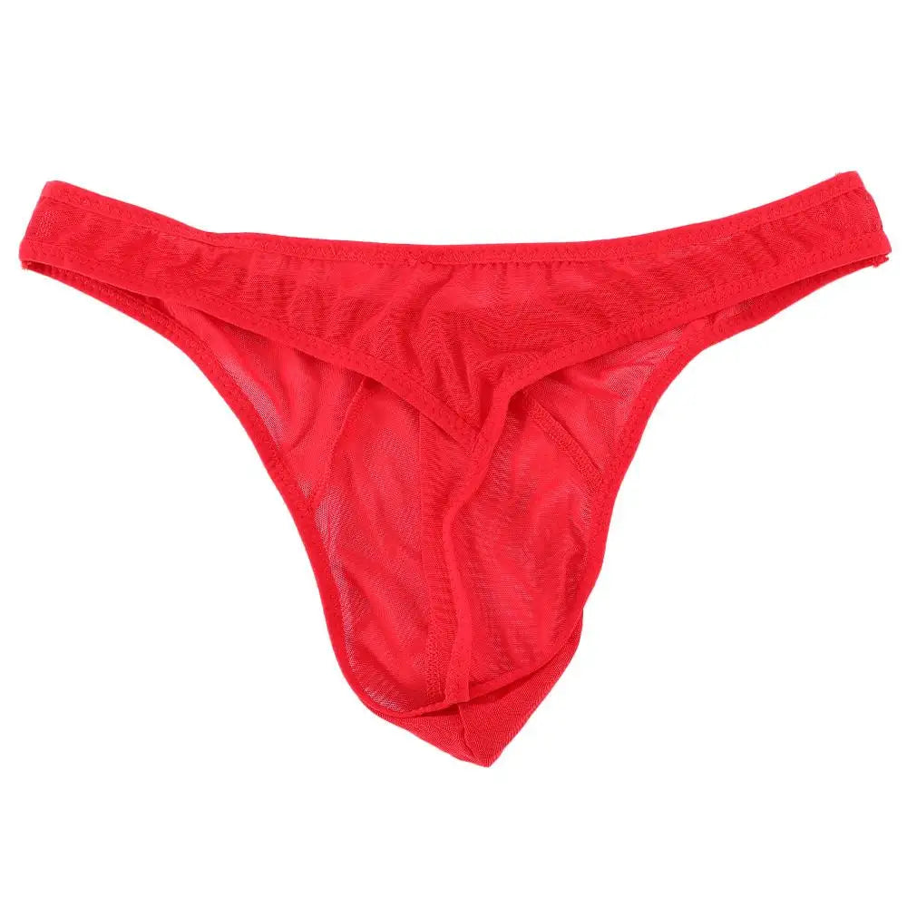 Thong homme résille transparent ultra-fin — Taille basse taille unique