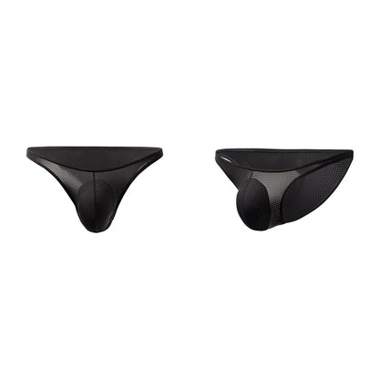 Bikini de bain homme G-string mesh nylon taille basse — M-XL